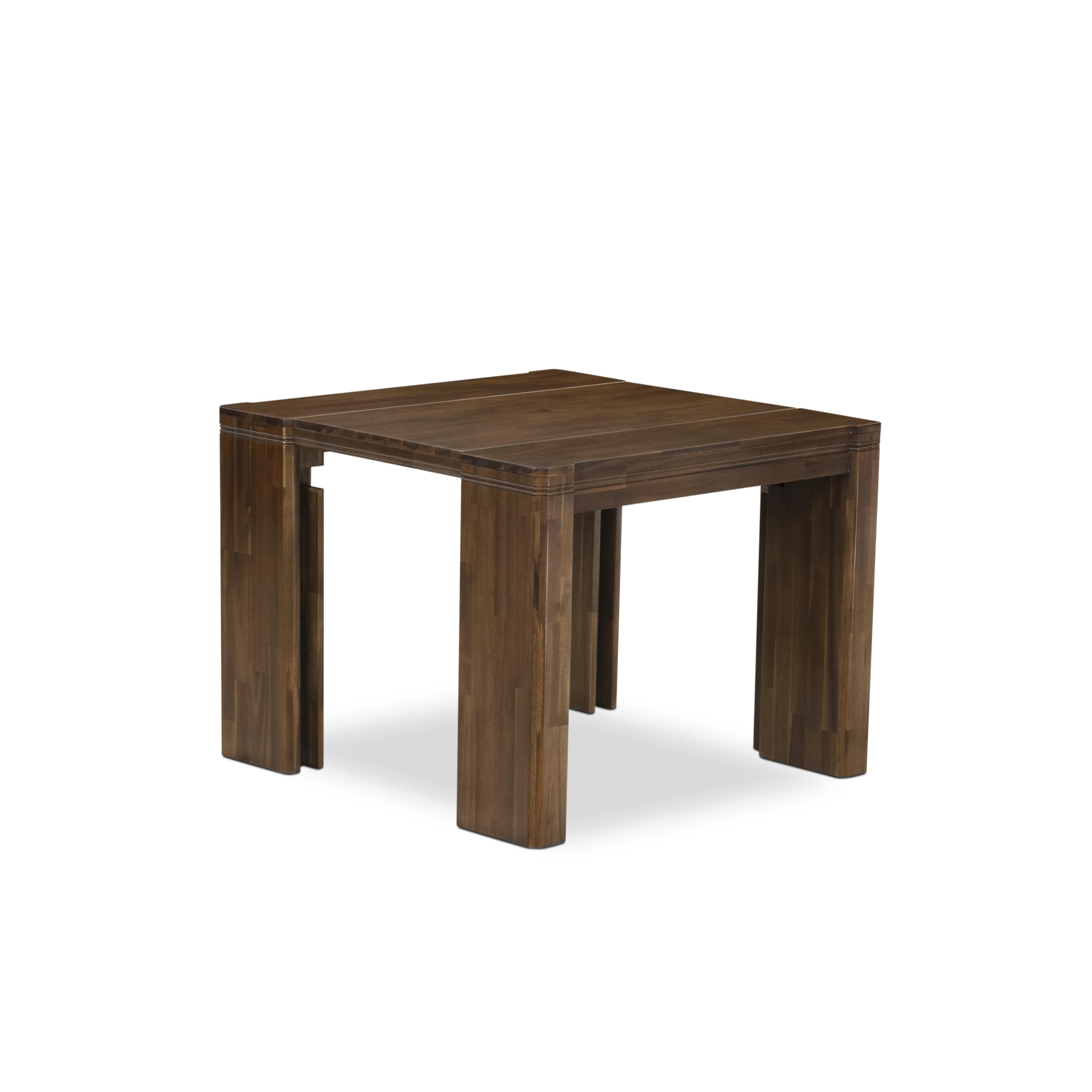 10-Piece Modern Dining Table Set with Coffee Table, Chairs & Bench