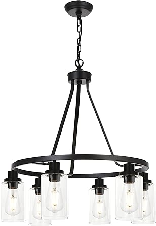 6 Lights Round Chandelier