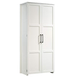 HomePlus Storage Pantry cabinets, L: 30.71" x W: 17.21" x H: 68.82", White finish