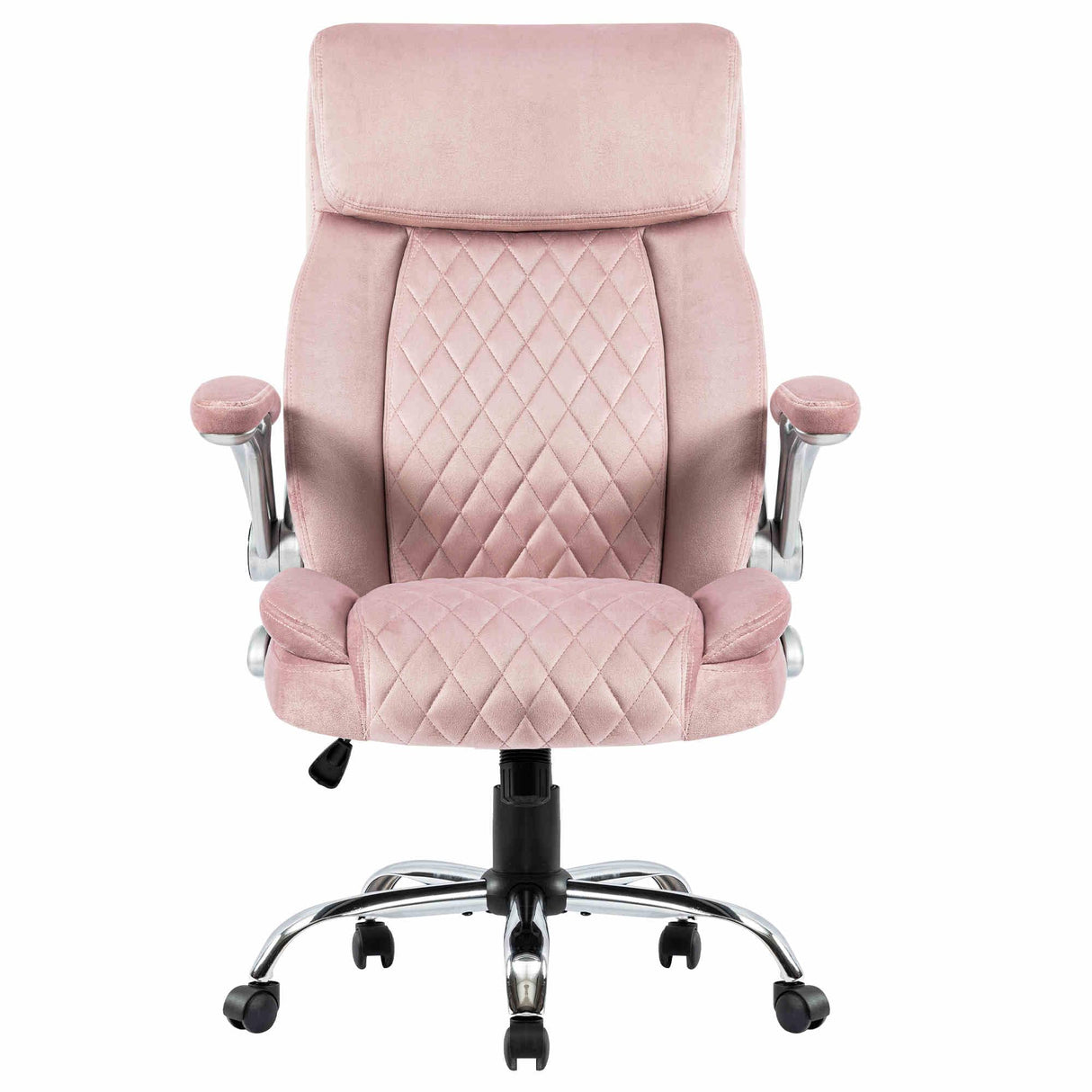 Ergonomic Home Office Desk Chair with Velvet Fabric - Swivel Executive Office Chair