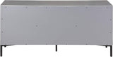 Glitz Collection Modern | Contemporary Antique Silver Sideboard/Buffet