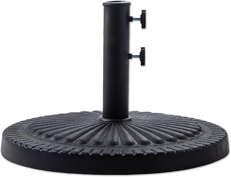 40 lb Heavy Duty Round Resin Patio Umbrella Base Stand Weight