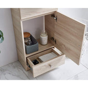 18 Inch Bathroom Vanity with Sink, Small Bathroom Vanity Cabinet Combo