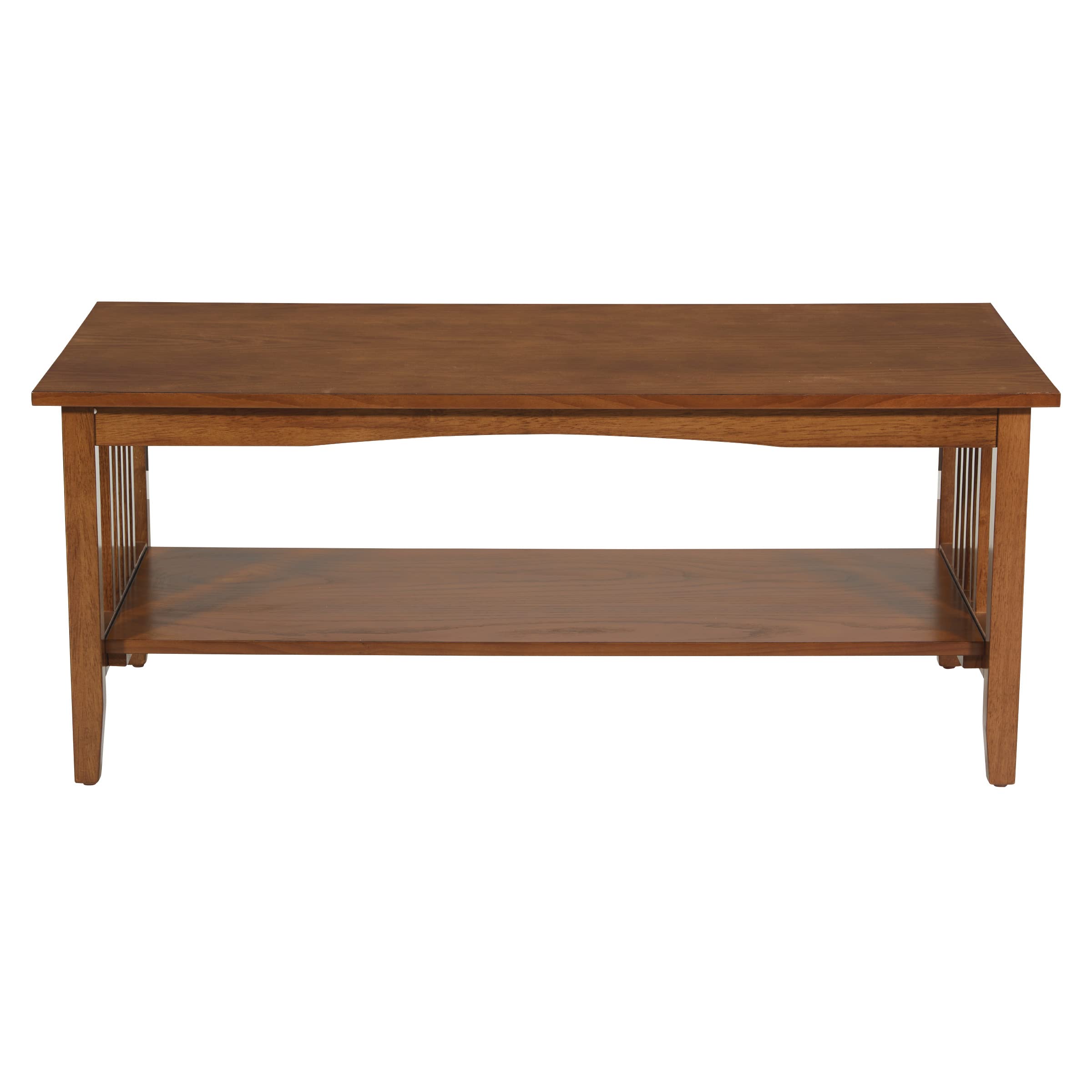 Home Furnishings Sierra Coffee Table with Lower Storage Shelf