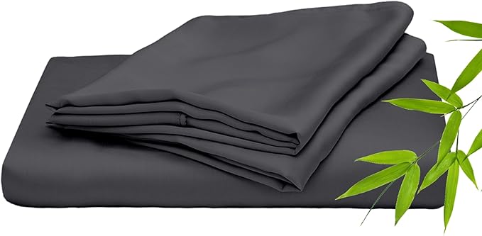 100% Lyocell from Organic Bamboo Basic Sheet Set - Fitted Sheet & Pillowcase Only,