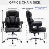 Ergonomic Office Chair High Back Office Chair with Armrests and Castors Reclining Chair