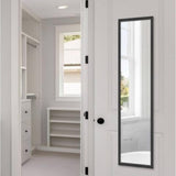 Full-Length Door Mirror Black Finish