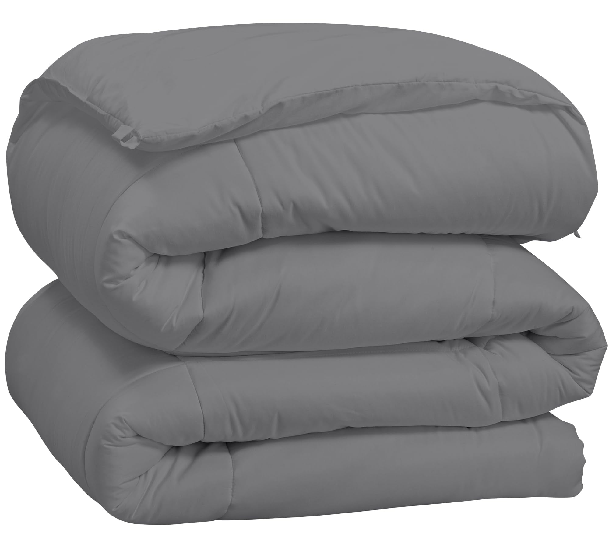 Comforter - Duvet Insert - All Season Soft Quilted Comforters with 8 Corner Tabs