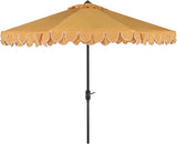 PAT8006A Outdoor Collection Elegant Valance Auto Tilt Umbrella