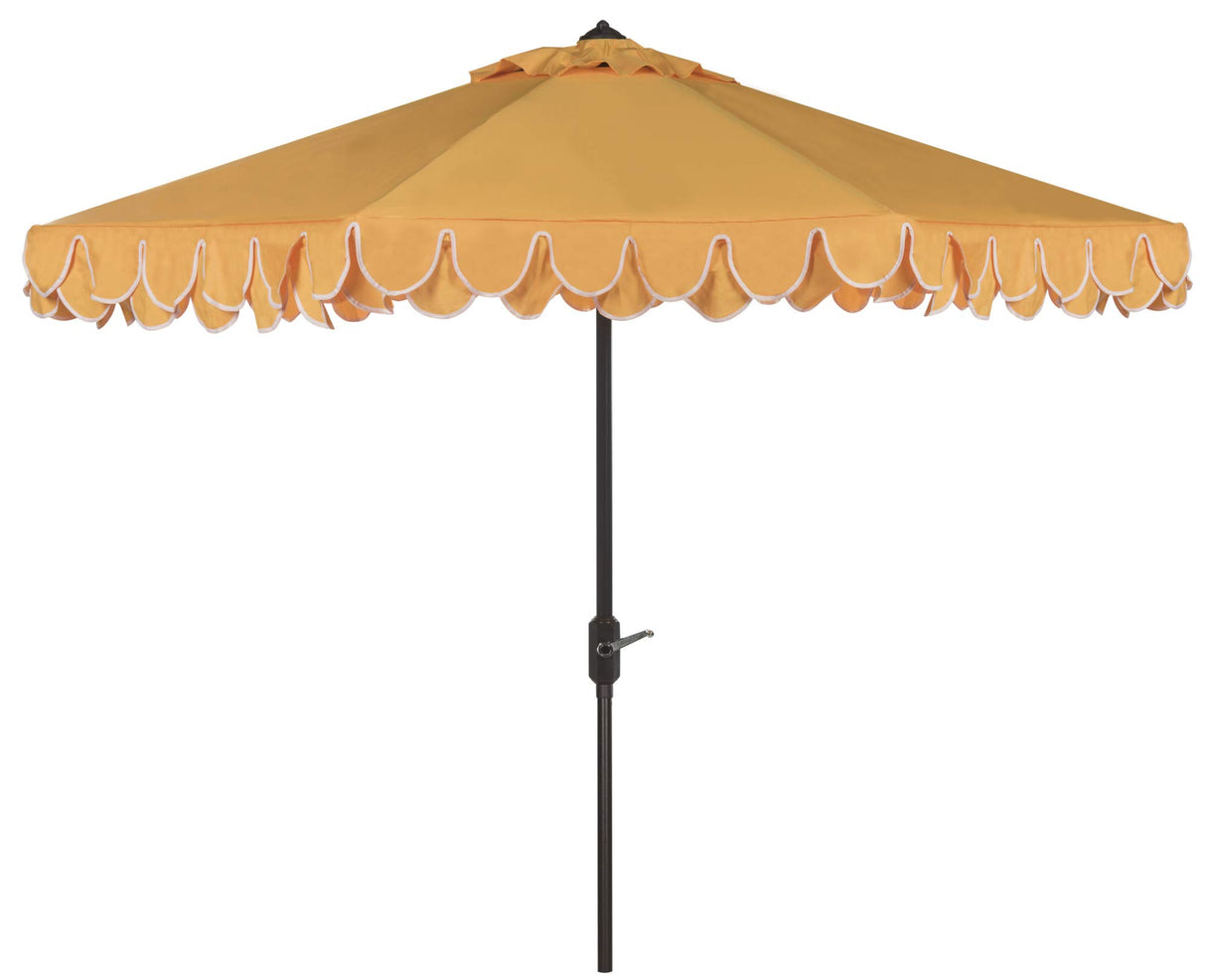 PAT8006A Outdoor Collection Elegant Valance Auto Tilt Umbrella