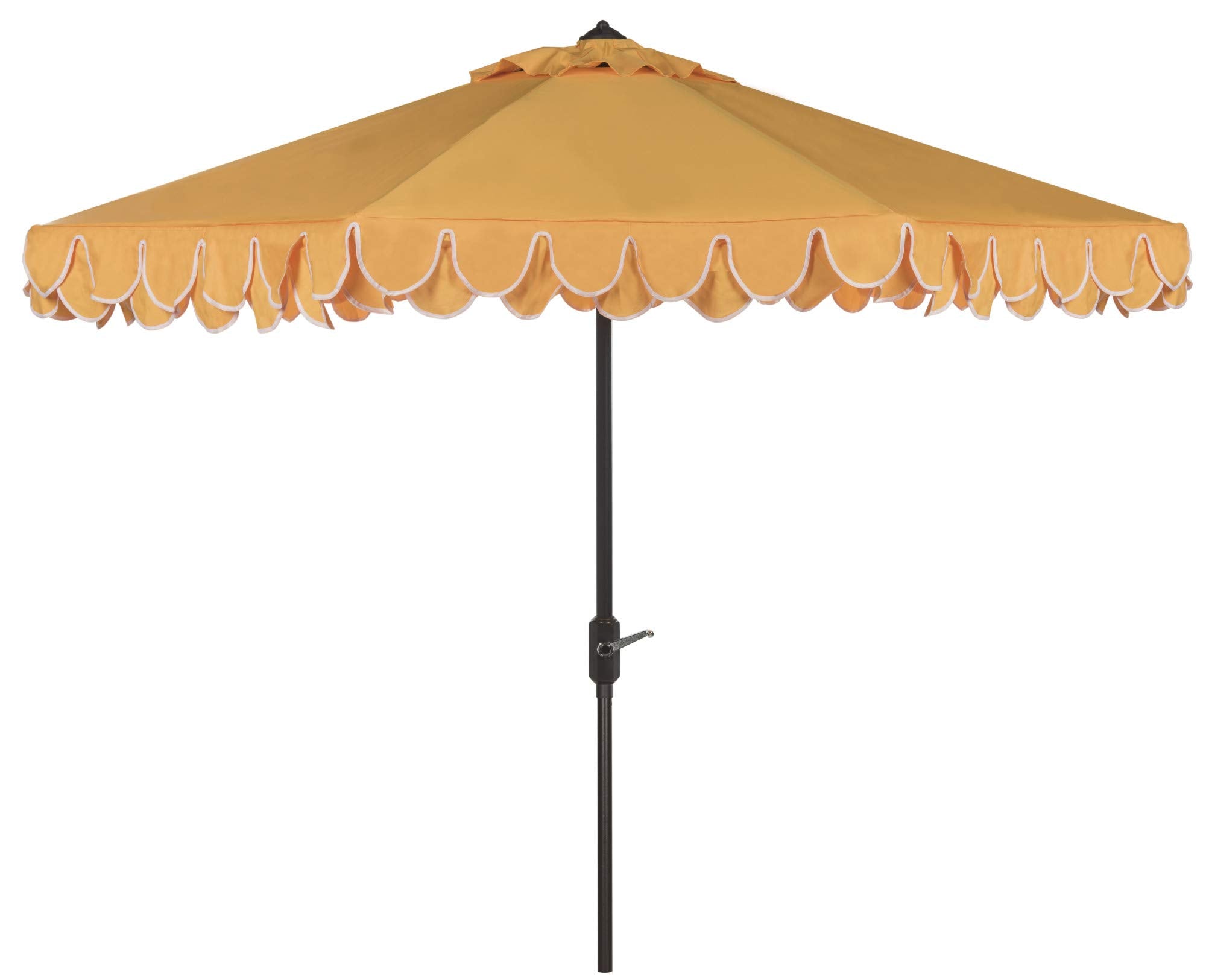 PAT8006A Outdoor Collection Elegant Valance Auto Tilt Umbrella