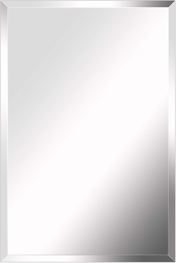 Premium Large Frameless Wall Mirror