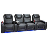 Equinox - Home Theater Seating - Living Room - Top Grain Leather - Power Recline