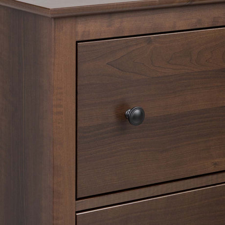 Yaletown Traditional 5-Drawer Tall Dresser for Bedroom, Wood Tall Bedroom