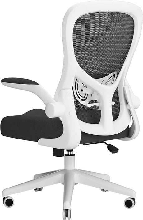 Office Chair Ergonomic Desk Chair, Office Desk Chairs with PU Silent Wheels