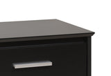 Coal Harbor Contemporary Tall Nightstand Side Table with 3 Drawers, Functional 3-Drawer