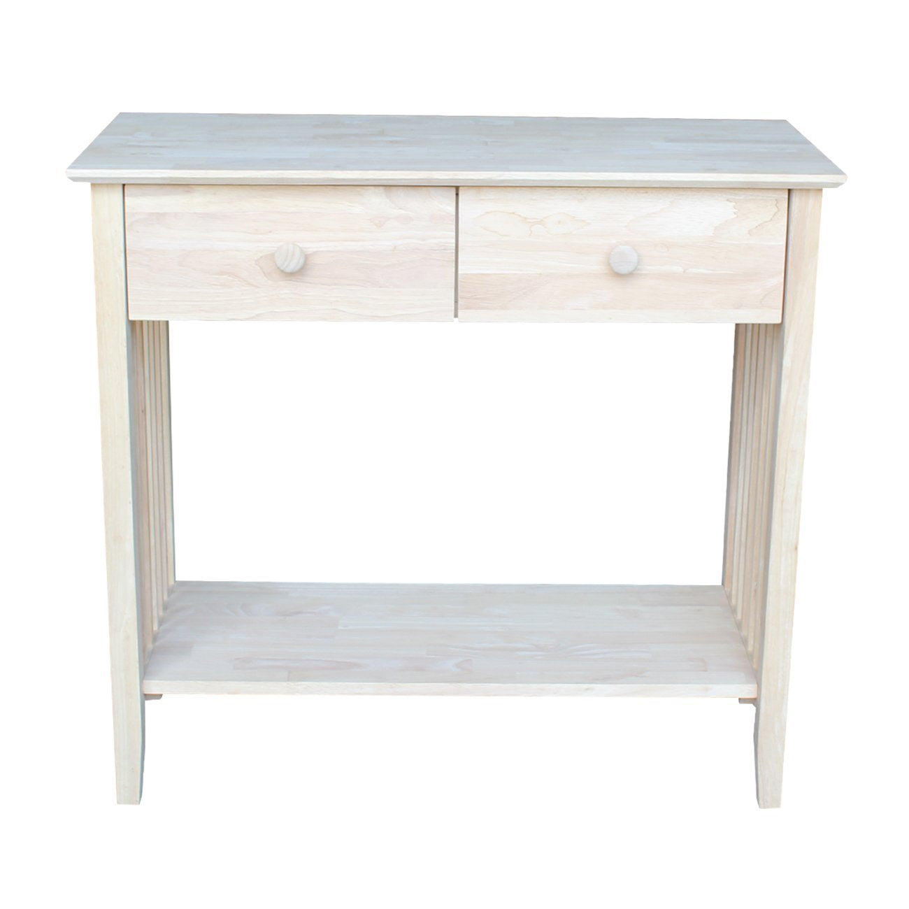 Mission Styled Server and Console Table, Unfinished