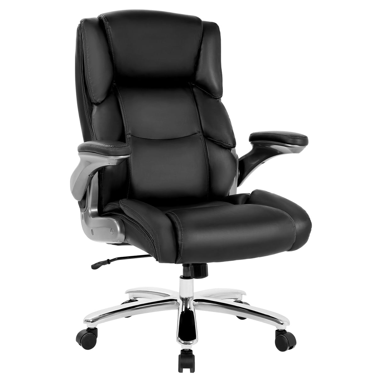 Big and Tall Office Chair 400lbs Adjustable Executive Leather Desk Chair