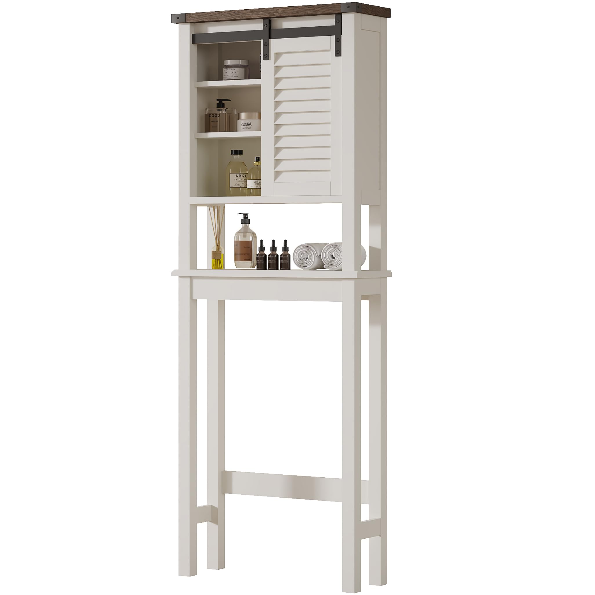 Over The Toilet Storage Cabinet, Farmhouse Bathroom Storage Cabinet Above Toilet