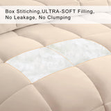 Full 2200 Series Comforter Down Alternative Quilted Duvet Insert with Corner Tabs All-Season