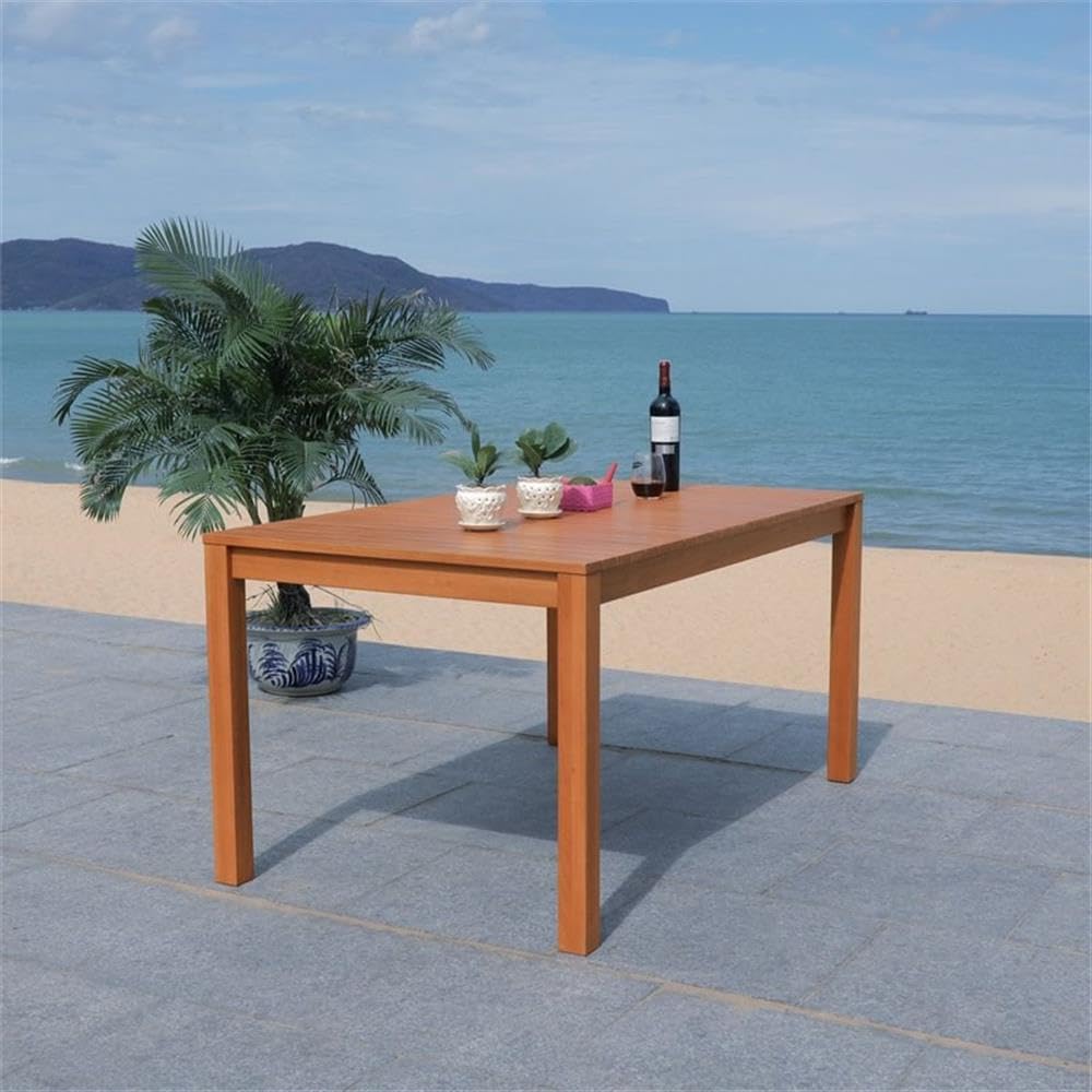 Outdoor Collection Dores Natural Brown Dining Table