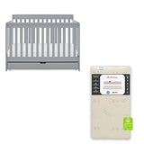 Mercer 6-in-1 Convertible Crib with Storage Trundle, Greenguard Gold Certified,