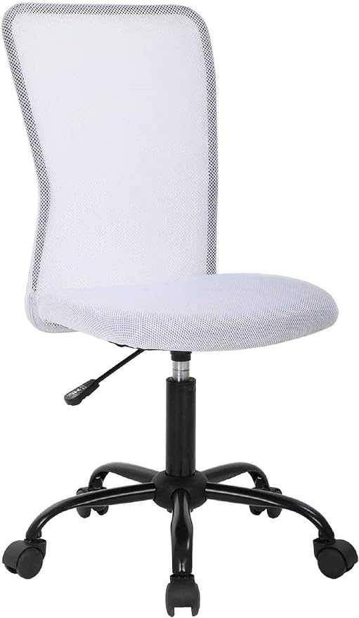 Mesh Office Chair Armless Task Chair Mid Back Ergonomic Computer Desk Chair