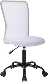 Mesh Office Chair Armless Task Chair Mid Back Ergonomic Computer Desk Chair