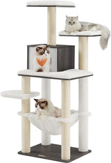 Woody Wonders Cat Tree Modern Cat Tower for Indoor Cats