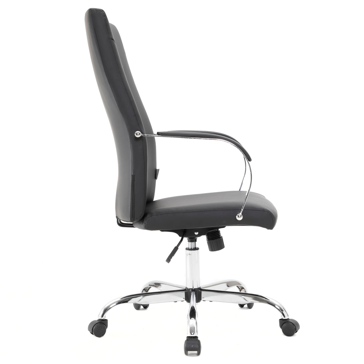 Sonora Modern High-Back Tall Adjustable Height Leather Conference Office Chair