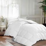 Goose Feathers Down Fiber Comforter Twin Size 100% Cotton Duvet Insert,