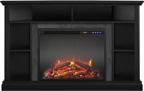 Overland Electric Corner Fireplace for TVs up to 50" Wide