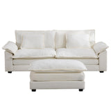 85.8" Modern Sectional Sofa Cloud Couch for Living Room