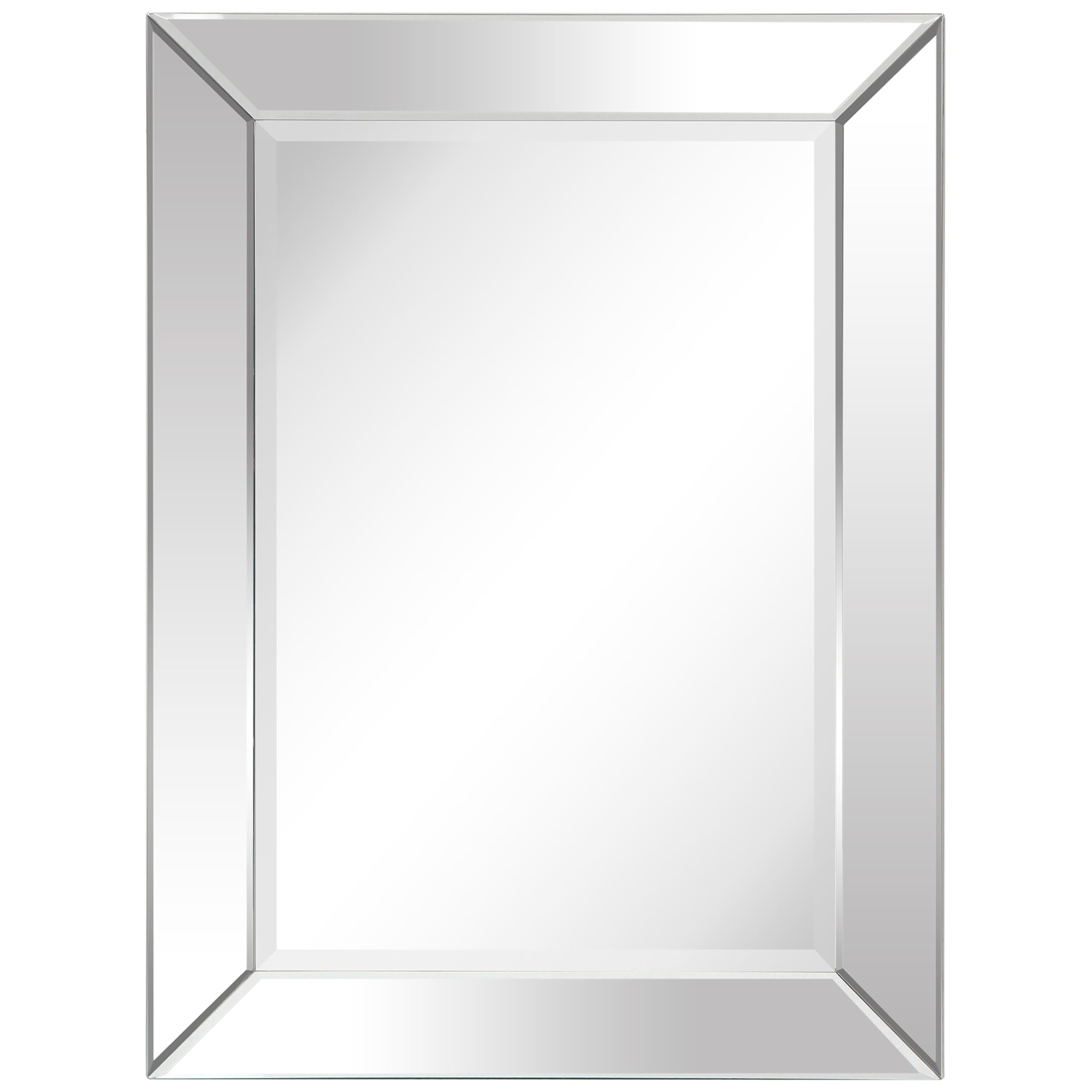 Mirror, Wall-Mounted Mirrors, Beveled, Bathroom Mirror