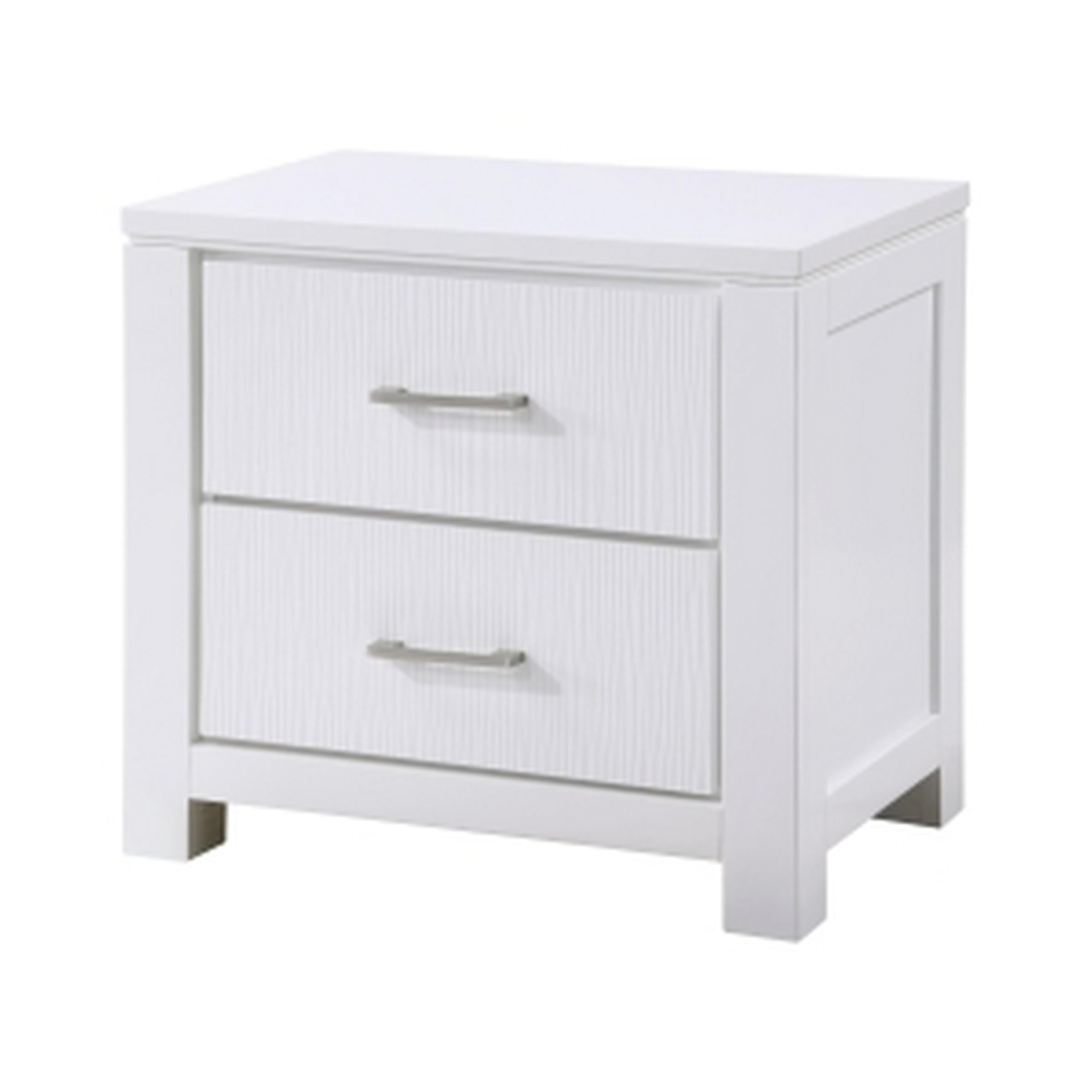Roni 26 Inch Nightstand, 2 Drawers