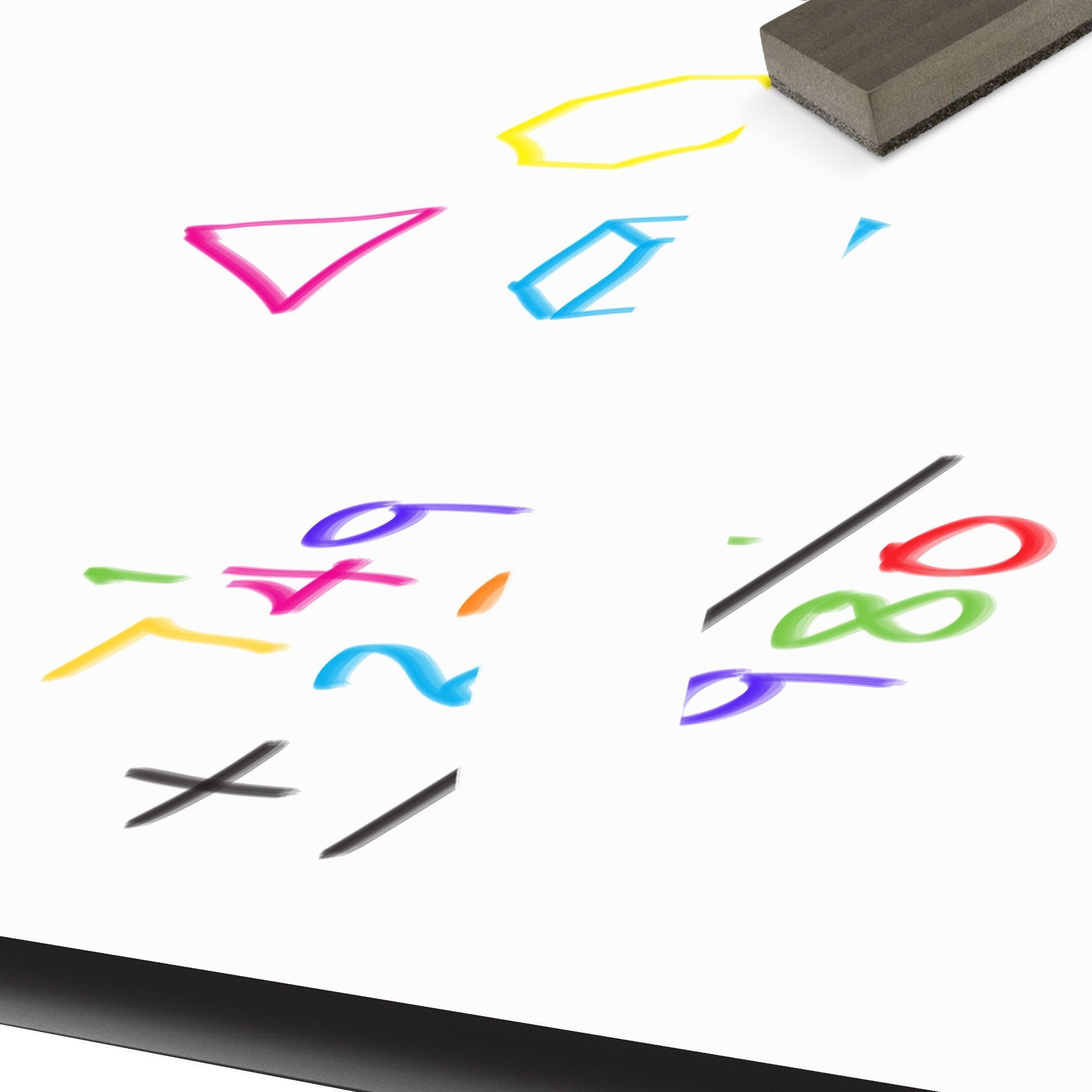 Correll 20"x27" Computer Desk, Height Adjustable (21"-29") Durable New England Driftwood High Pressure Laminate Top & Edge, Classroom Workstation, Steel Frame, Tamper Resistant, Made in The USA