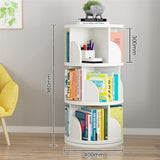 Bookshelf,Rotating 360 Degrees Kids, Floor-Standing Storage Shelf, Kids and Toy