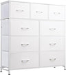 9-Drawer Dresser, Fabric Storage Tower for Bedroom, Hallway, Closet