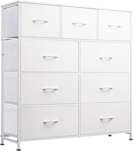 9-Drawer Dresser, Fabric Storage Tower for Bedroom, Entryway, Closet,