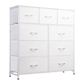 9-Drawer Dresser, Fabric Storage Tower for Bedroom, Hallway, Closet, Tall Chest