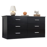 Wood Dresser for Bedroom, Wide Chest of Drawers