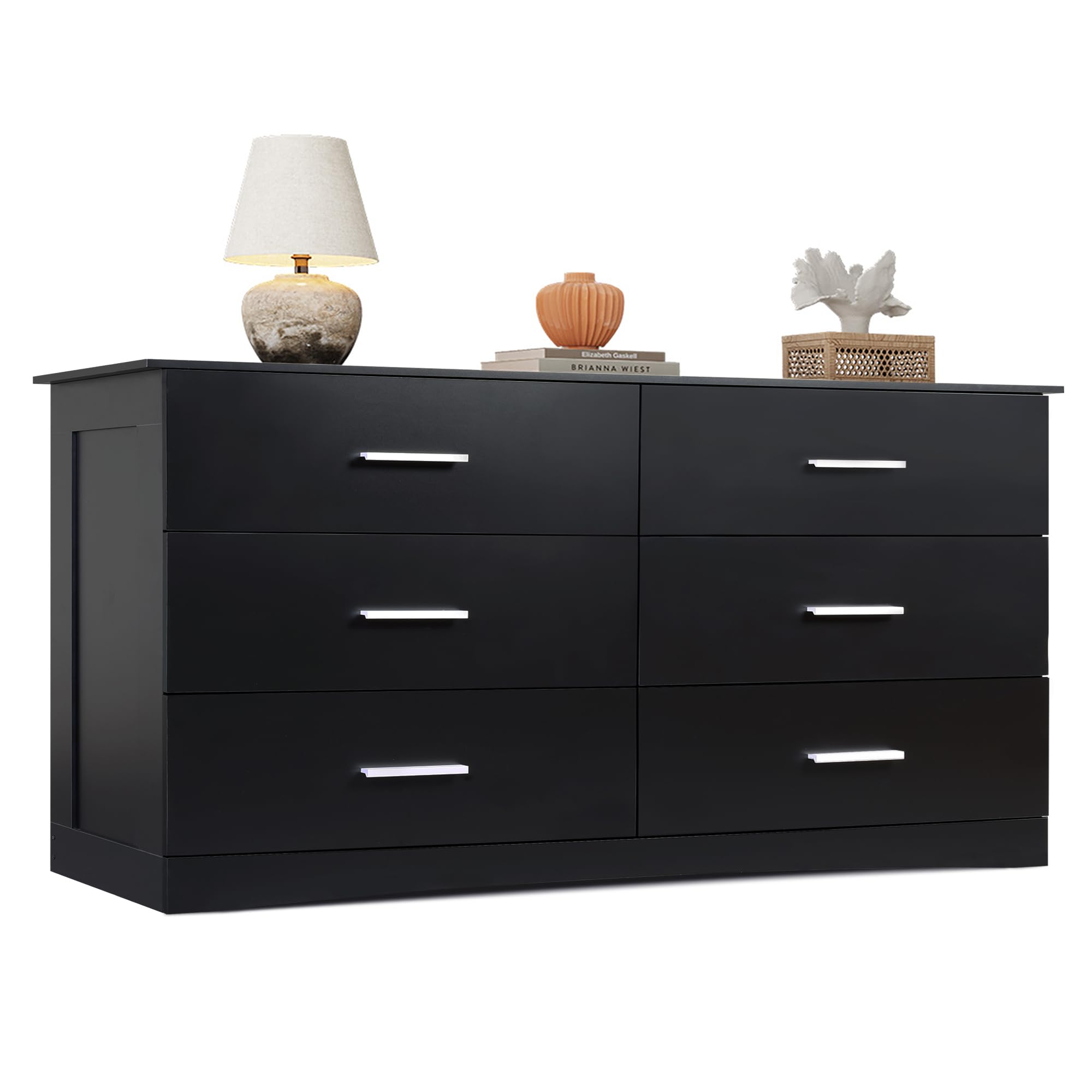 Wood Dresser for Bedroom, Wide Chest of Drawers