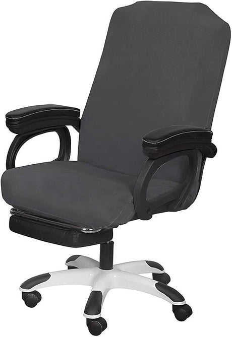 2 Pack Office Chair Cover, Stretchable Desk Chair Cover Removable Computer Chair Cover for Office Chair