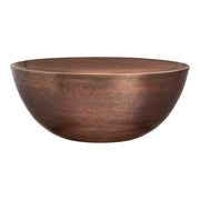 WOYBR Moe's Home Collection Conga Coffee Table, 31.5" Diameter, Copper