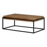 Mezzy Modern Industrial Coffee Table