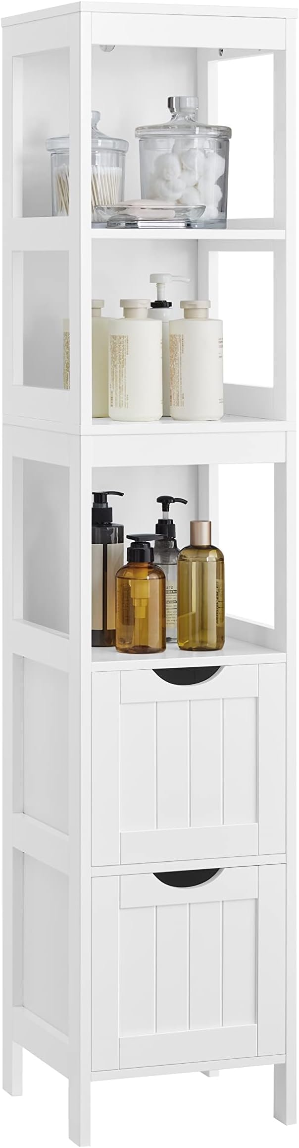 Bathroom Floor Cabinet, Bathroom Storage Organizer Rack Stand