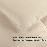 Full 2200 Series Comforter Down Alternative Quilted Duvet Insert with Corner Tabs All-Season