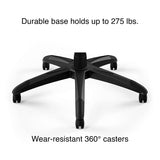 Vortex Bonded Leather Gaming Chair - Black & Red 2-Pack