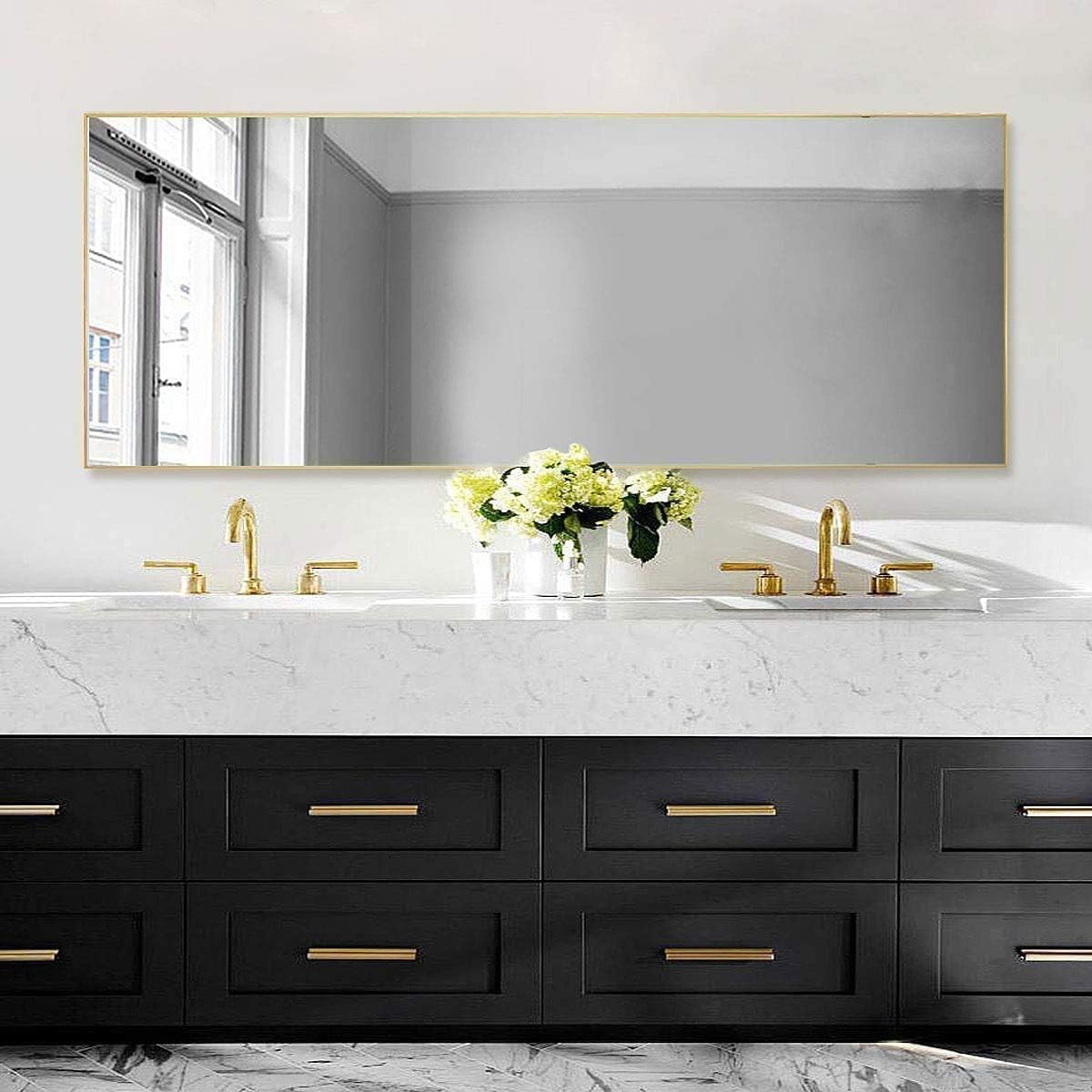 Mirror, Floor Mirror, Standing Mirror, Flannel Wall Mirror