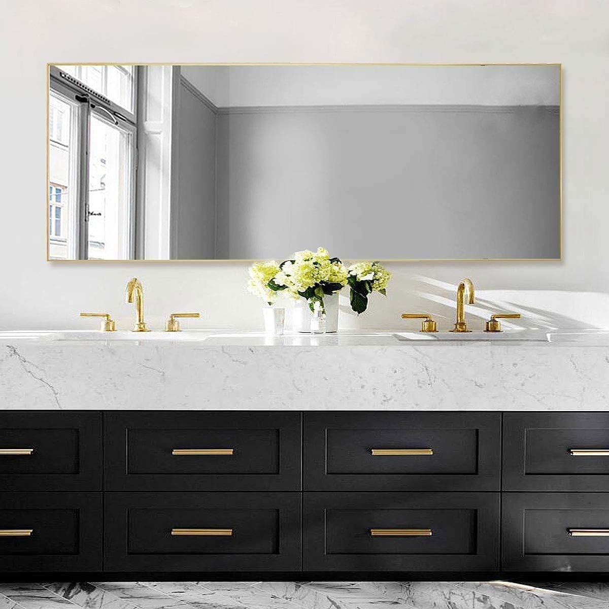 Mirror, Floor Mirror, Standing Mirror, Flannel Wall Mirror